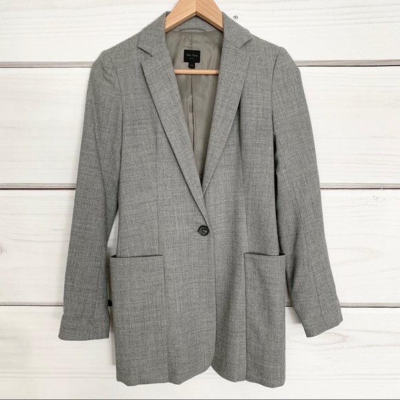 Aritzia Jackets & Blazers - TALULA BABATON Aritzia Blazer Light Grey Zero
